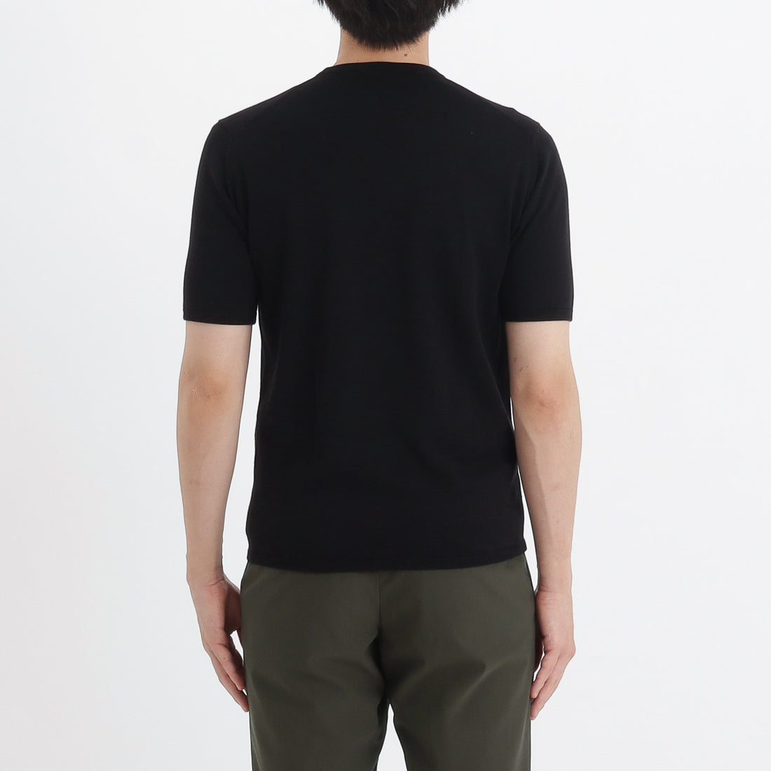 Knit T-shirt Color: Black
