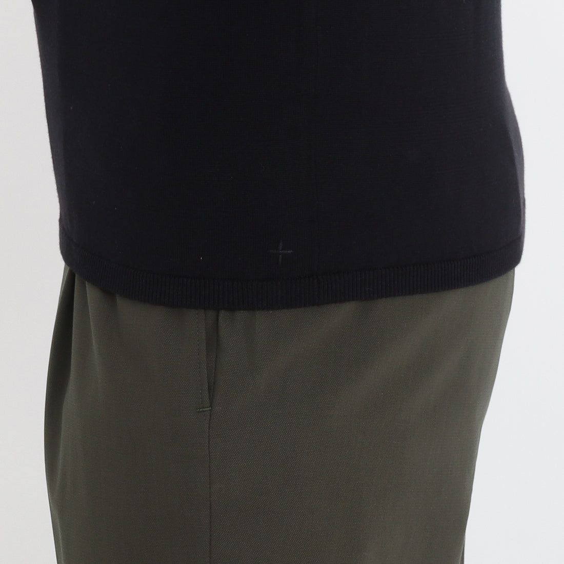 Knit T-shirt Color: Black