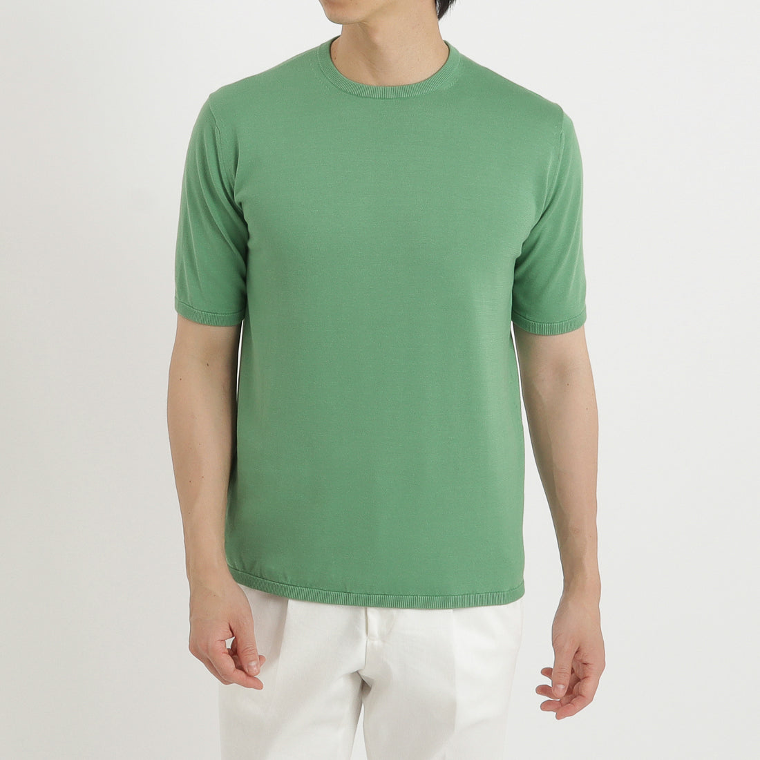 スビンプラチナム ニットTシャツ ミント | ＋CLOTHET ONLINE