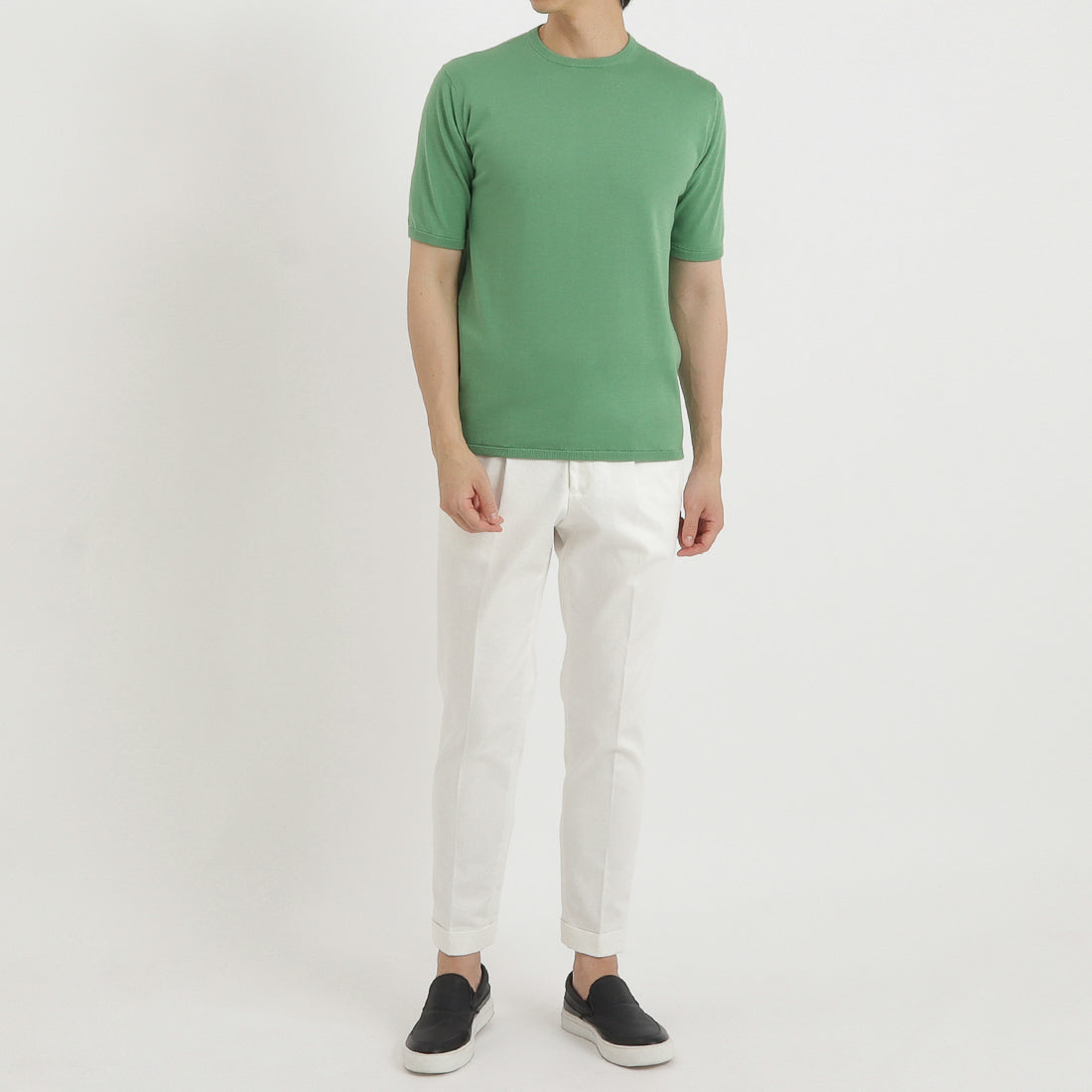 スビンプラチナム ニットTシャツ ミント | ＋CLOTHET ONLINE