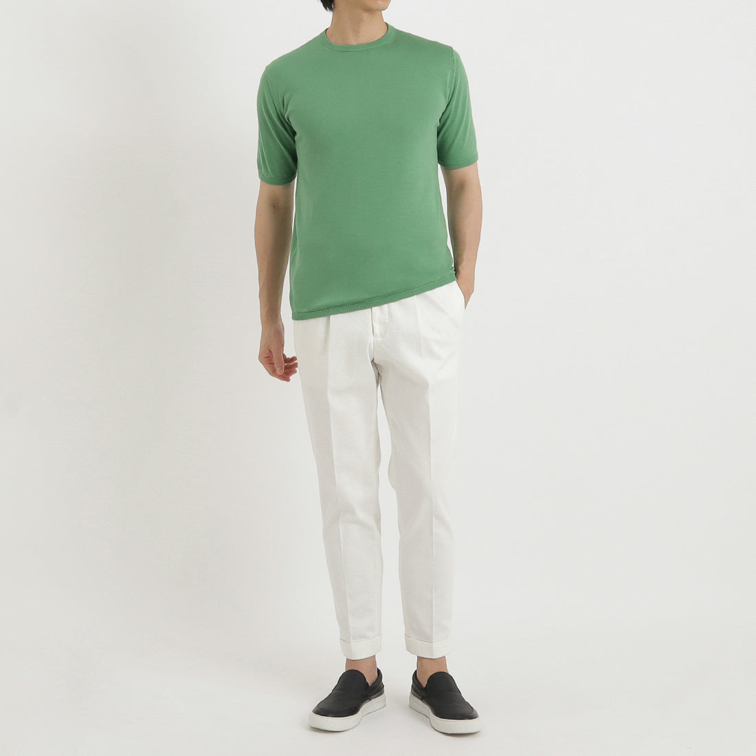 スビンプラチナム ニットTシャツ ミント | ＋CLOTHET ONLINE