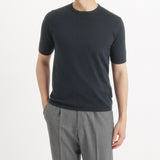 Knit T-shirt Color: Navy