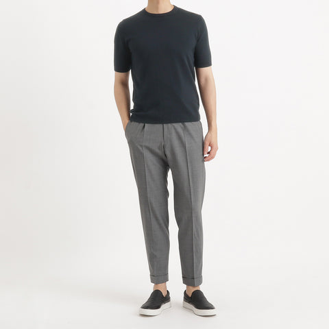 Knit T-shirt Color: Navy