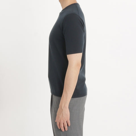 Knit T-shirt Color: Navy