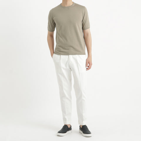 Knit T-shirt Color: Sand