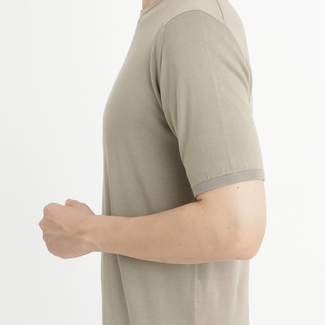 Knit T-shirt Color: Sand
