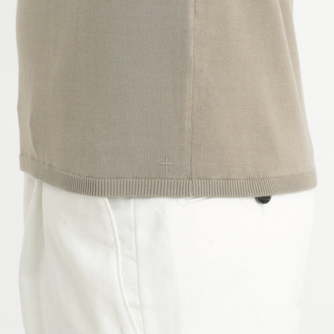 Knit T-shirt Color: Sand