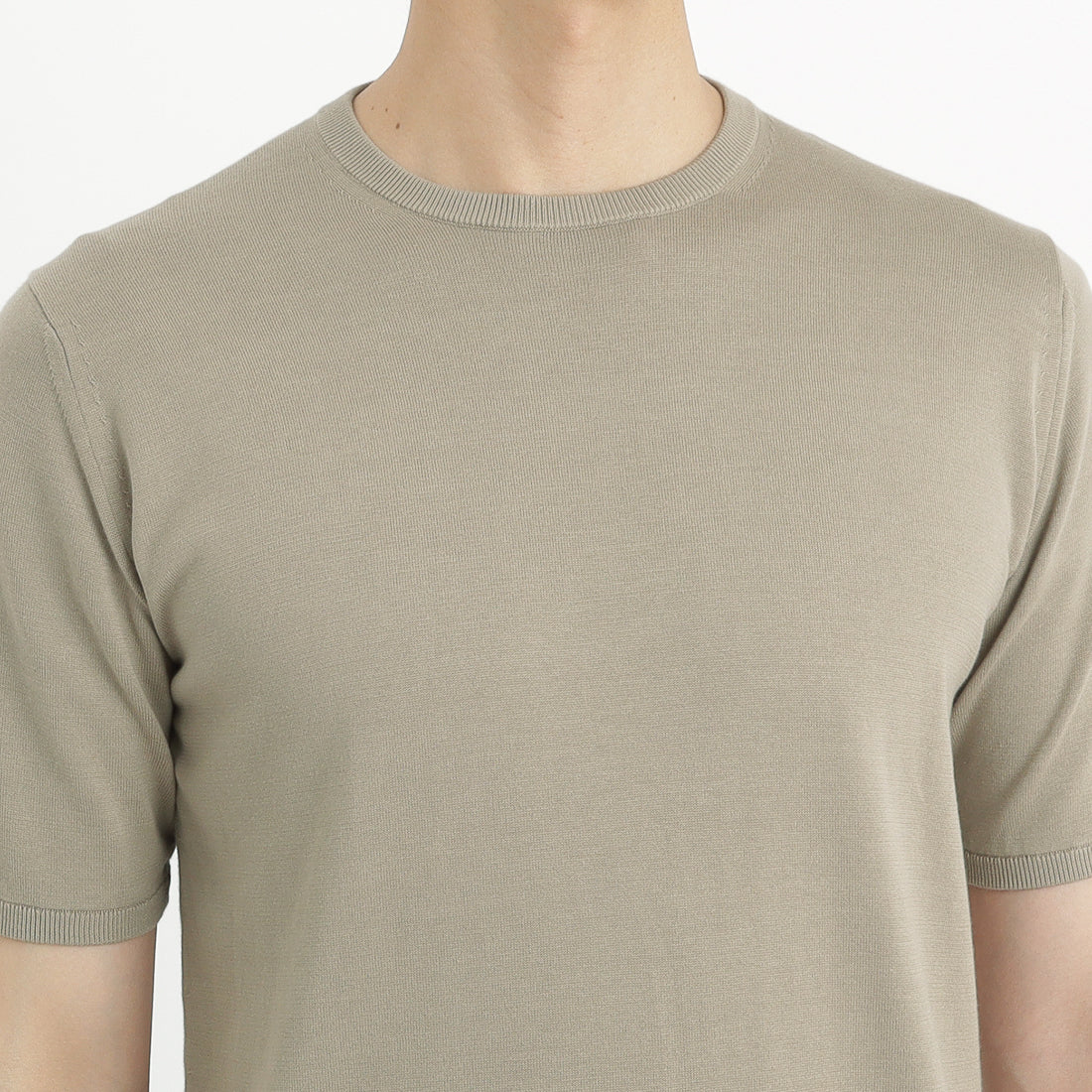 Knit T-shirt Color: Sand