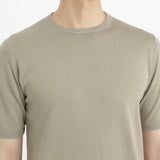 Knit T-shirt Color: Sand