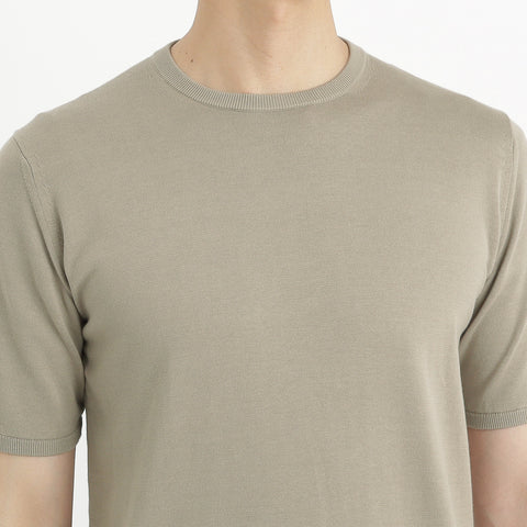 Knit T-shirt Color: Sand