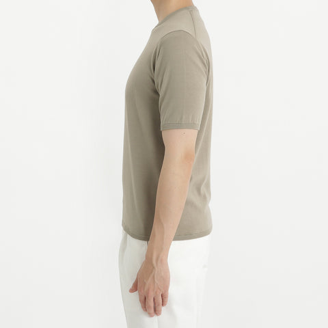 Knit T-shirt Color: Sand