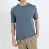 Knit T-shirt Color: Slate Blue