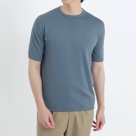 Knit T-shirt Color: Slate Blue