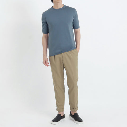 Knit T-shirt Color: Slate Blue
