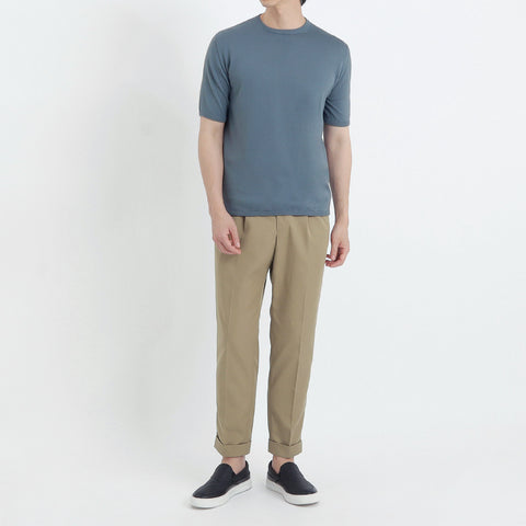 Knit T-shirt Color: Slate Blue