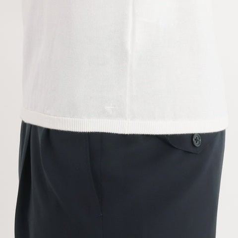 Knit T-shirt Color: White