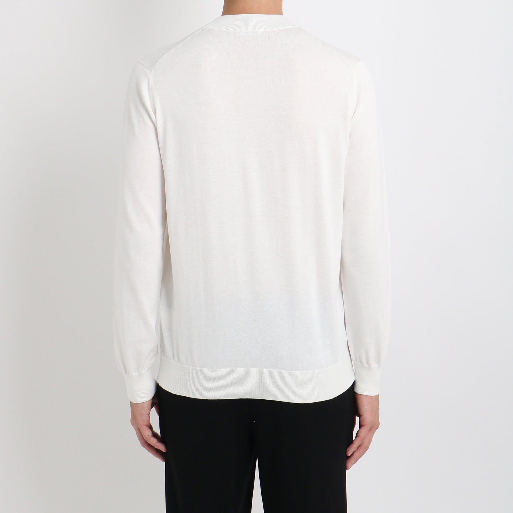 スビンプラチナム モックネックニット ホワイト | ＋CLOTHET ONLINE