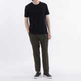 【THE LIMITED EDITION】 Lyocell&Cotton Tailored T-shirt Color: Black
