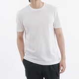 【THE LIMITED EDITION】Lyocell&Cotton Tailored T-shirt Color: Off White