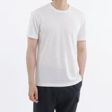 【THE LIMITED EDITION】Lyocell&Cotton Tailored T-shirt Color: Off White