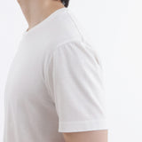 【THE LIMITED EDITION】Lyocell&Cotton Tailored T-shirt Color: Off White