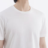 【THE LIMITED EDITION】Lyocell&Cotton Tailored T-shirt Color: Off White