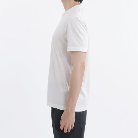 【THE LIMITED EDITION】Lyocell&Cotton Tailored T-shirt Color: Off White
