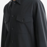 Matte Twist Fatigue Shirt Color: Black