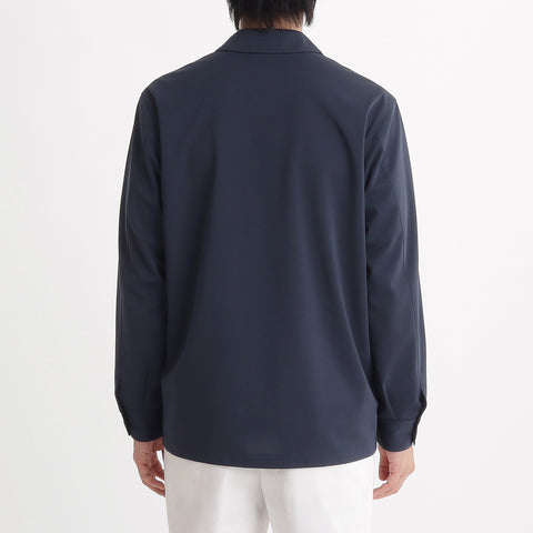 Matte Twist Fatigue Shirt Color: Navy