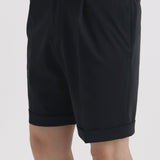 【6/7販売開始】Matte Twist Short Pants Color: Black