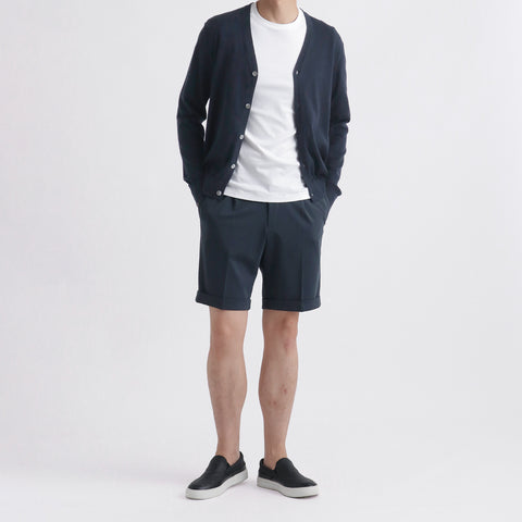 【6/7販売開始】Matte Twist Short Pants Color: Navy