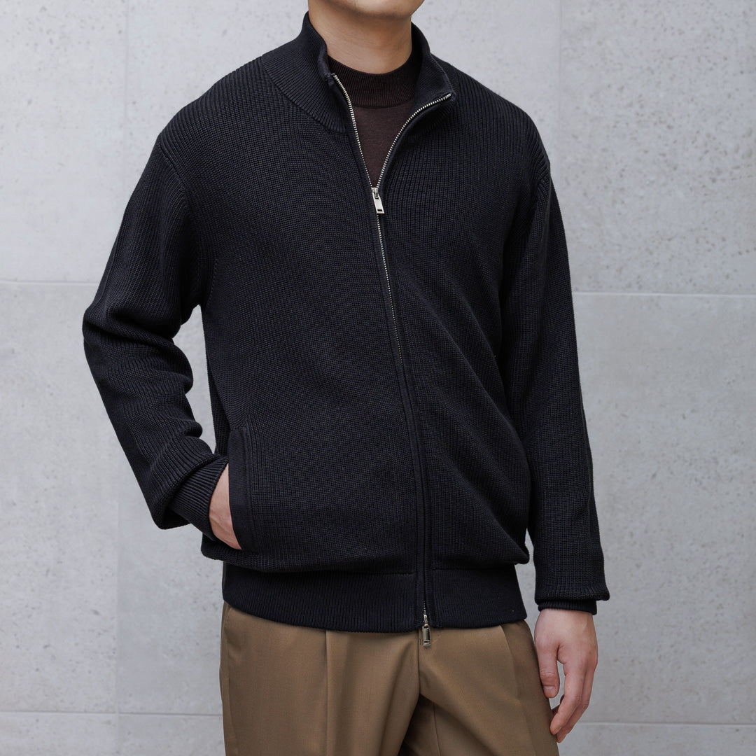 Middle Gauge Drivers Knit Color: Black