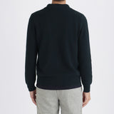 Middle Gauge Knit Cardigan Color: Navy