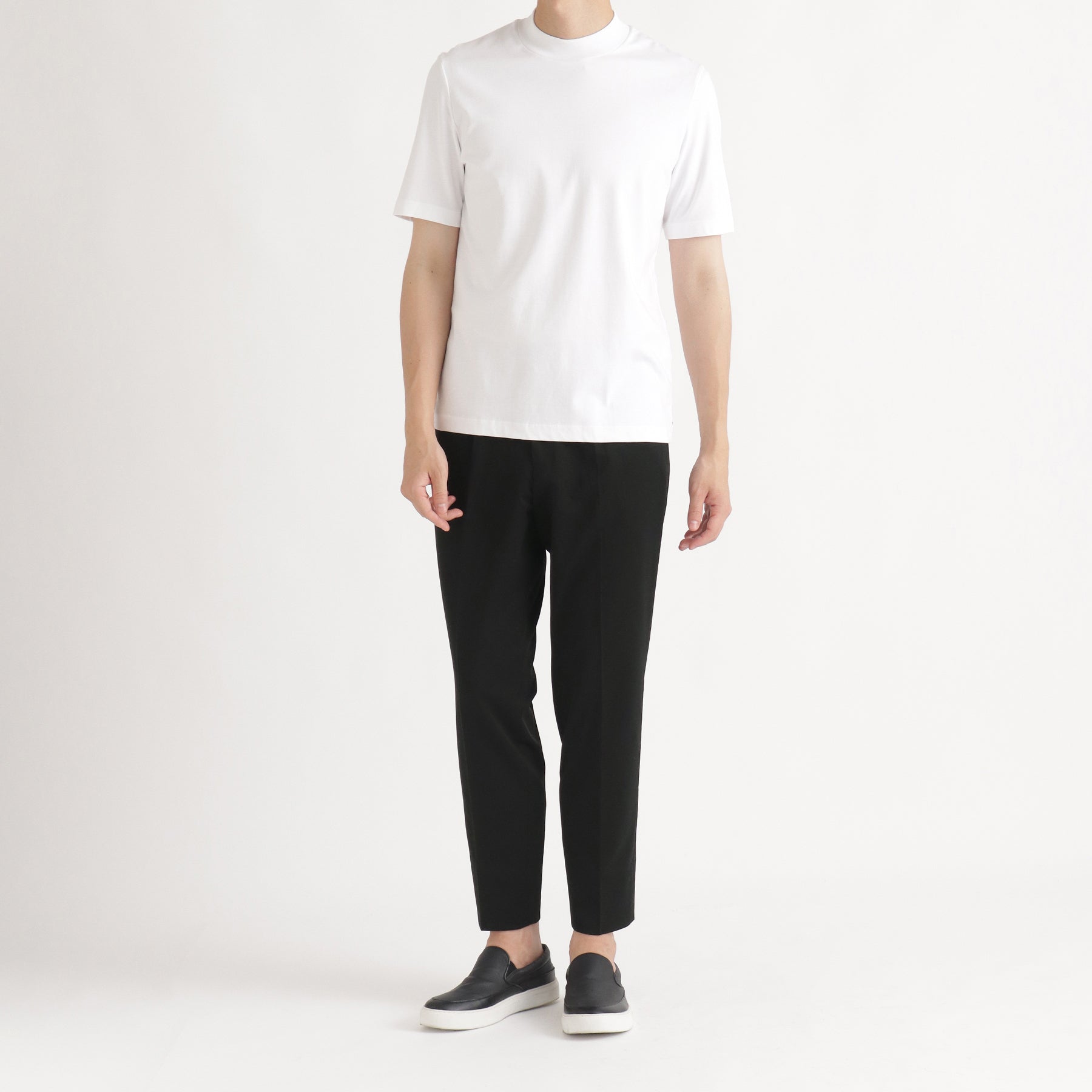 【THE LIMITED EDITION】Mocklodi One Pleats Trousers Color: Black