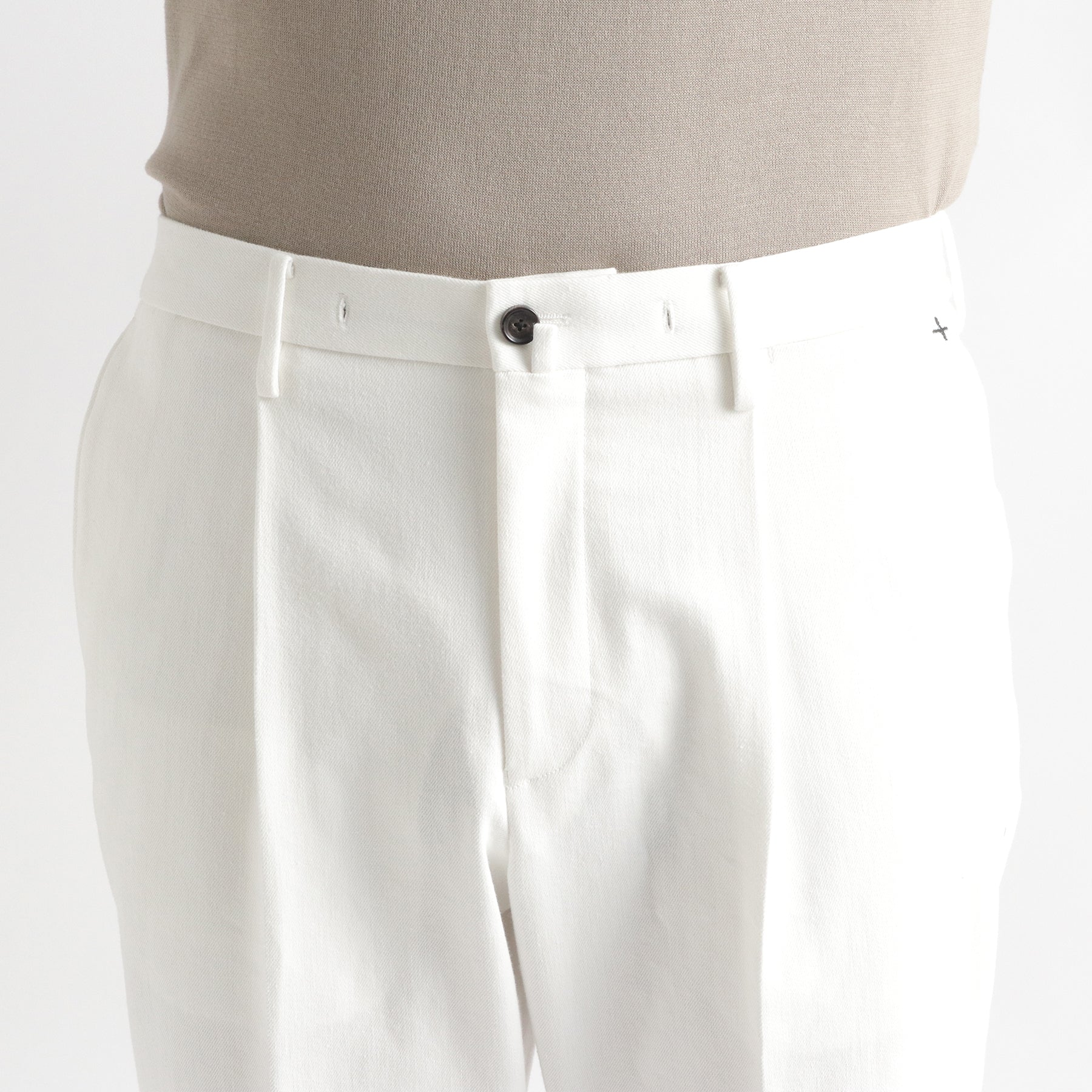 リアクティブデニム イージートラウザー オフホワイト | ＋CLOTHET ONLINE