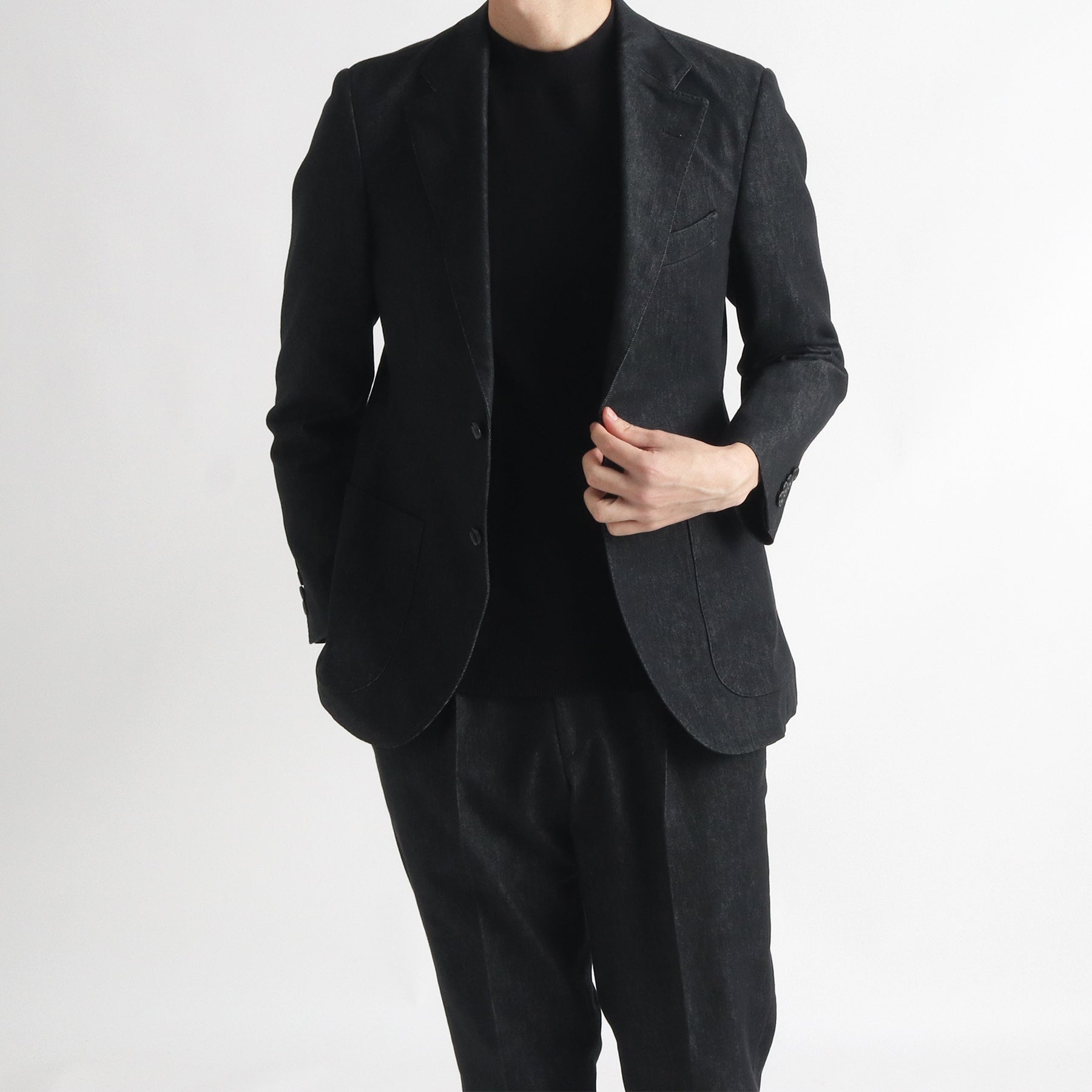 リアクティブデニム&SOLOTEX® テーラードジャケット インディゴ