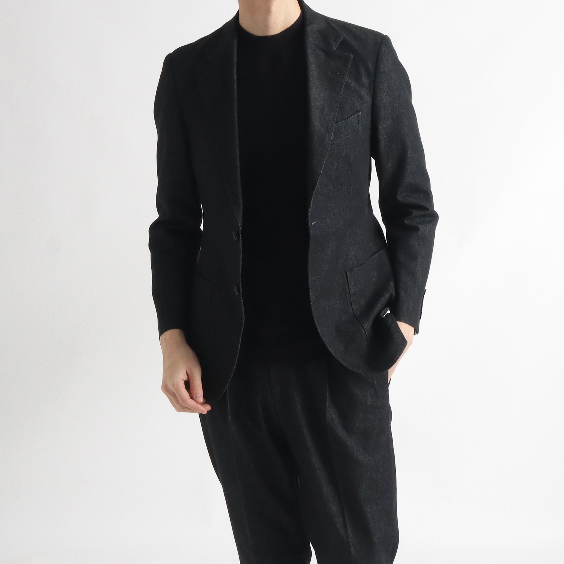 リアクティブデニム&SOLOTEX® テーラードジャケット インディゴ