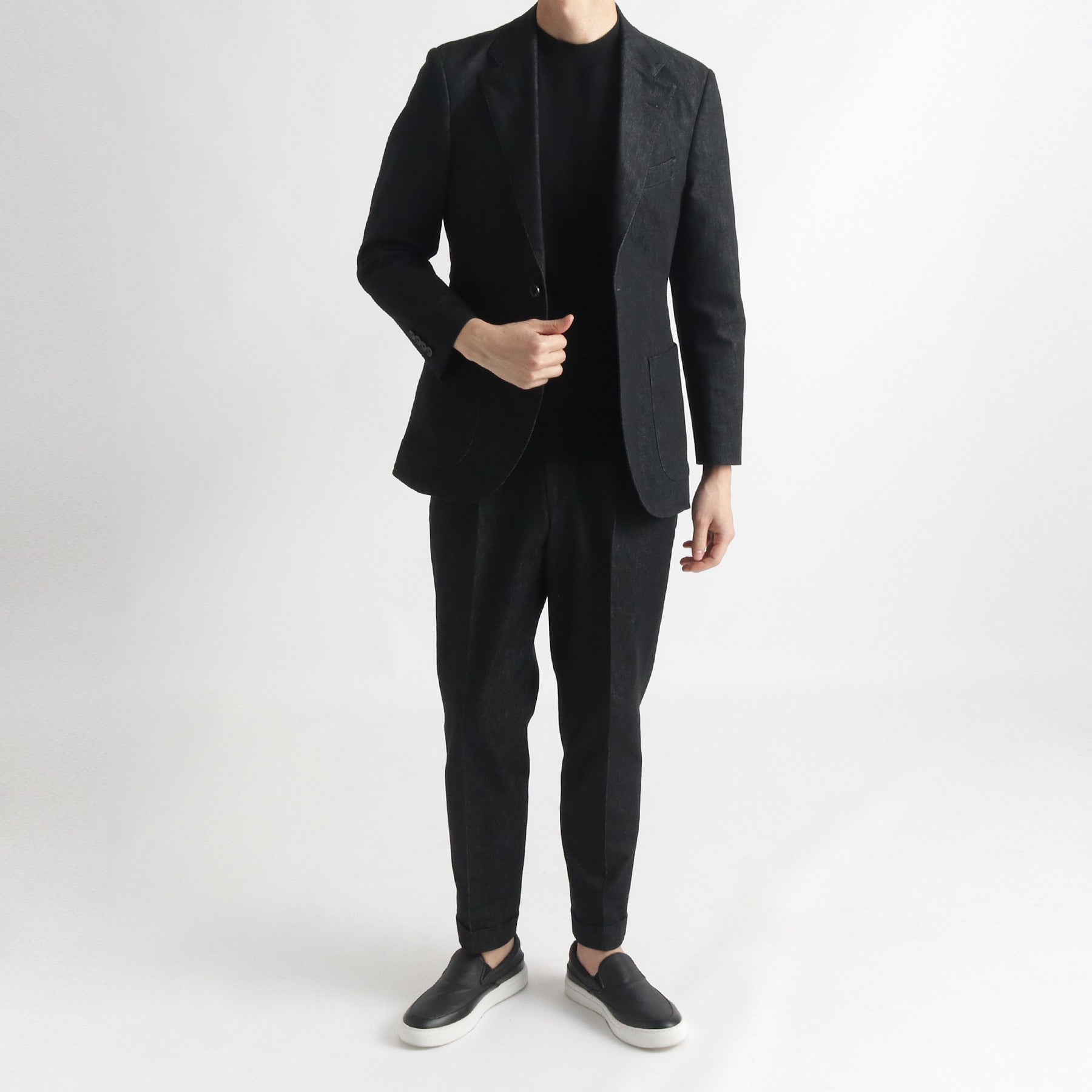 リアクティブデニム&SOLOTEX® テーラードジャケット インディゴ