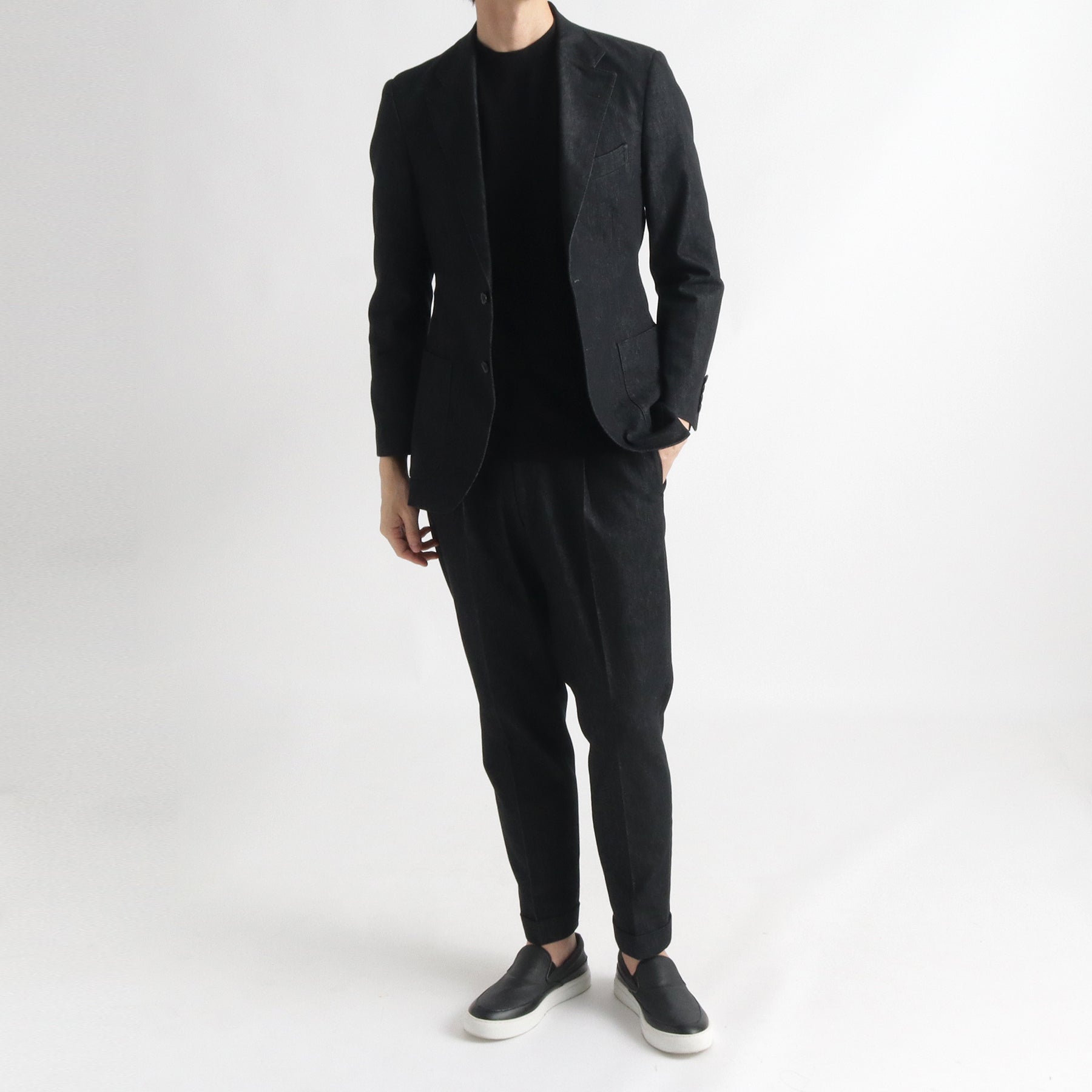 リアクティブデニム&SOLOTEX® テーラードジャケット インディゴ