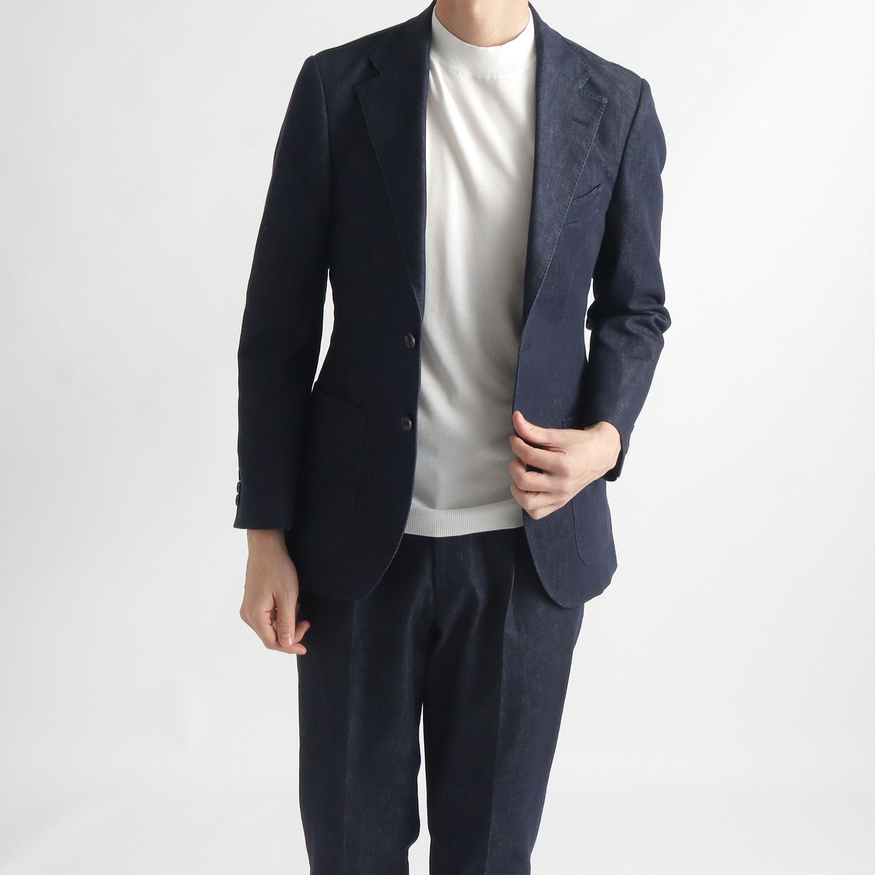 リアクティブデニム&SOLOTEX® テーラードジャケット インディゴ