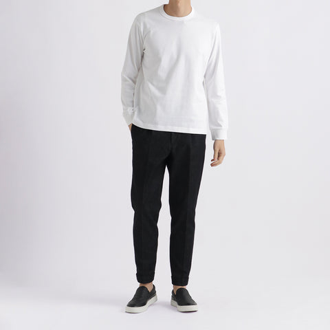 Recycled Suvin Long Sleeve T-shirt Color: White