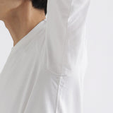 Recycled Suvin Long Sleeve T-shirt Color: White