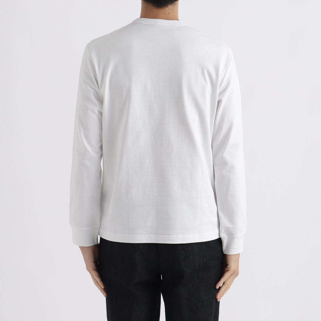 リサイクルスビン ロングスリーブTシャツ ホワイト | ＋CLOTHET ONLINE
