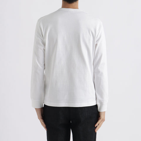 Recycled Suvin Long Sleeve T-shirt Color: White