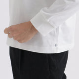 Recycled Suvin Long Sleeve T-shirt Color: White