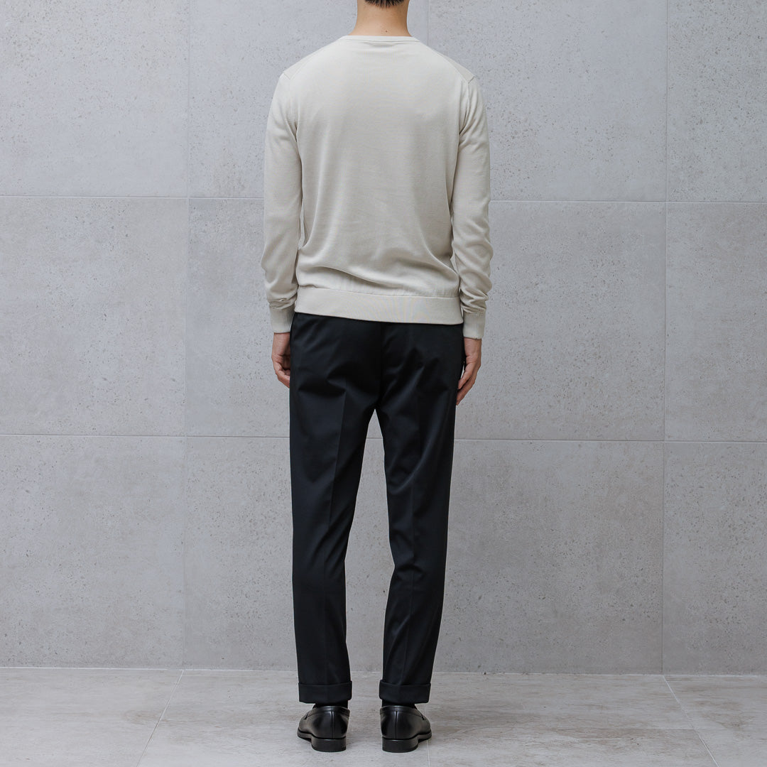 スビンプラチナム クルーネックニット パール | ＋CLOTHET ONLINE