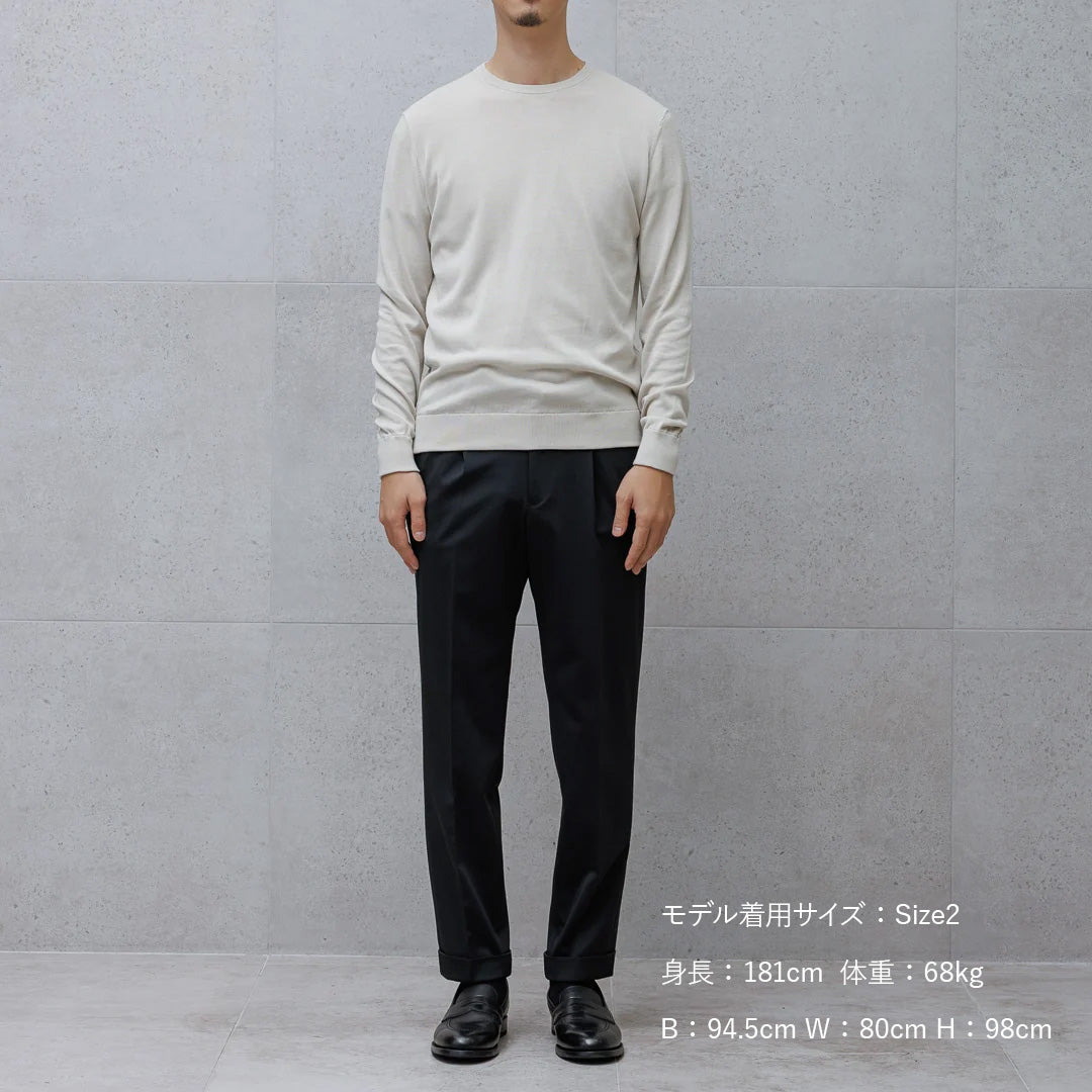 【Renewal】Matte Twist  Easy Trousers Color: Black
