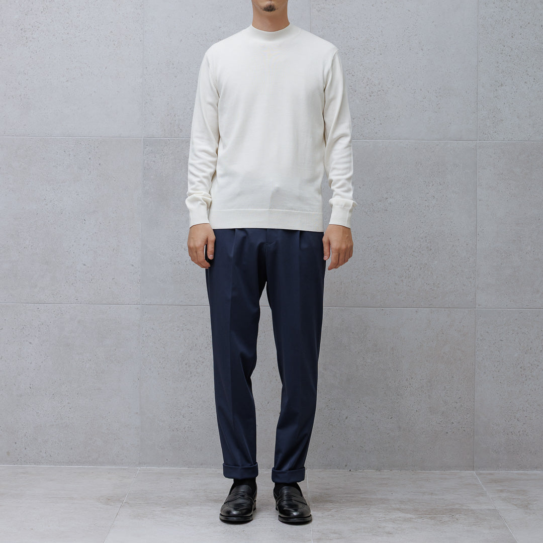 マットツイスト イージートラウザー ネイビー | ＋CLOTHET ONLINE