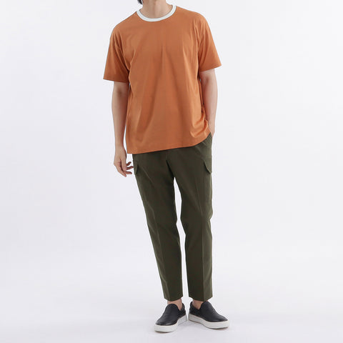 【THE LIMITED EDITION】 Ringer Neck Big T-shirt Color: Sunset