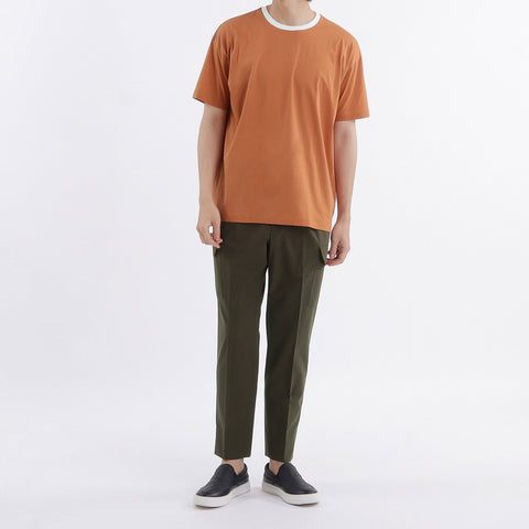 【THE LIMITED EDITION】 Ringer Neck Big T-shirt Color: Sunset